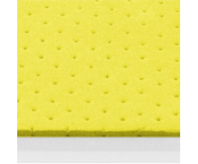 Bi densité PE 170/50 Blanc 5mm + PE 120/33 Jaune 3mm - ±95x195cm