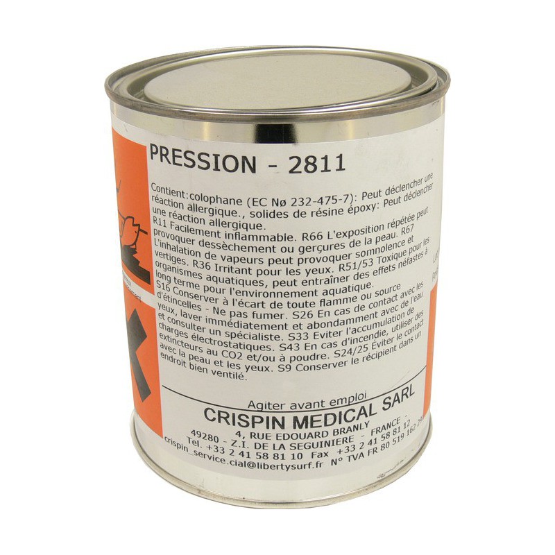 Colle néoprène PRESSION 2811 bidon de 1litre/850g - Crispin Médical