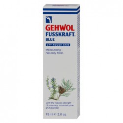 Baume Gehwol Fusskraft Bleu pour pieds secs et gercés, protection contre les mycoses et démangeaisons