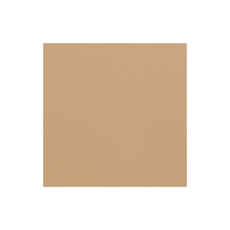Plaque de matériau REALUX beige pour base de semelles orthopédiques, élastomère technique rigide et flexible, épaisseur 1.1mm