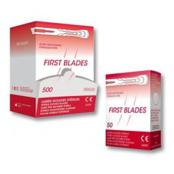 Lames de gouges chirurgicales First Blades en acier inoxydable pour soins de pédicurie-podologie