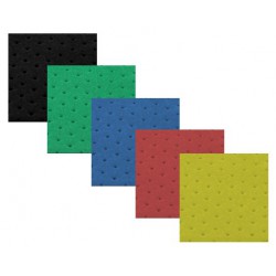 Plaque de matériau Polytech 120/33 microperforé pour le recouvrement de semelles orthopédiques, haute respirabilité