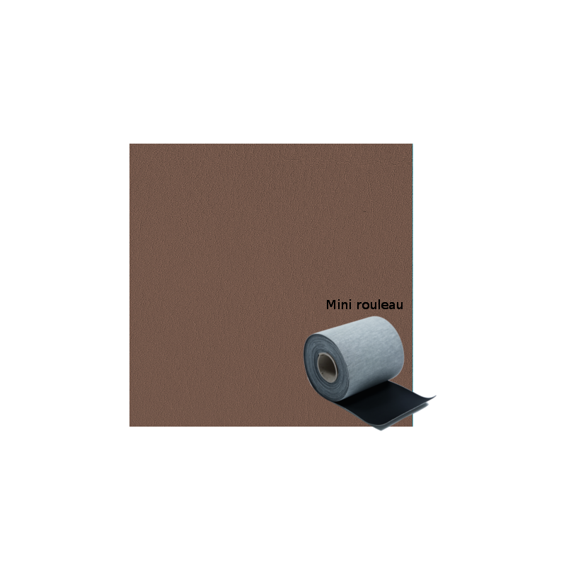 Mini-rouleau de Coverstretch Chocolat 0,9mm pour recouvrement d'orthèse plantaire