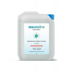 Bouteille de désinfectant Aquasine Pro, solution d'hygiène professionnelle pour les surfaces et les mains