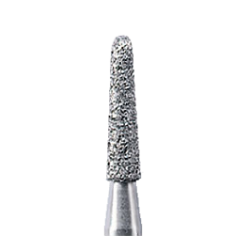 Fraise diamantée 856 grain standard 1.6mm conique pour lissage des sillons et des ongles