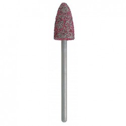Fraise Rubis (diam. 8.5) pour pièce à main (PM) utilisée en pédicurie pour la finition des ongles et callosités