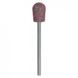 Fraise Rubis forme boule (diam. 8.5) pour pièce à main (PM) pour le traitement des callosités