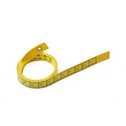 Mètre de cordonnier rigide de 60 cm pour la mesure de gabarits et de plaques de matériaux en atelier de podologie