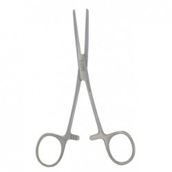 Pince de Kocher droite de 14 cm en inox pour la préhension et le maintien sécurisé en soin de pédicurie