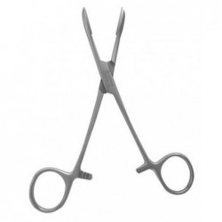 Pince hémostatique de Péan droite de 14 cm en inox pour le maintien et la préhension en soin de pédicurie