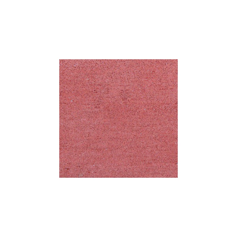 Plaque de matériau Prosport Rouge 40 Shore pour orthèses sportives, élastomère de caoutchouc alvéolaire