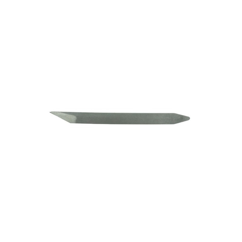 Tranchet de coupe droit TINA modèle 270 avec manche en bois traditionnel pour l'atelier de podologie-orthopédie