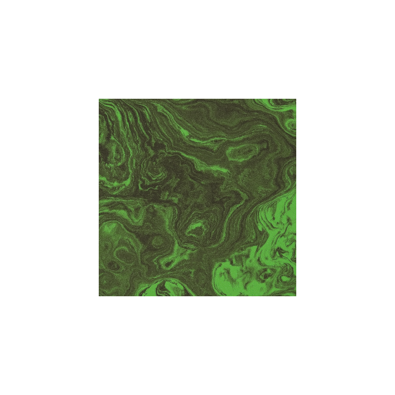 Plaque de recouvrement EVA Marbré Verdino vert et blanc, épaisseur 2mm, dureté 30-35 Shore pour podologie