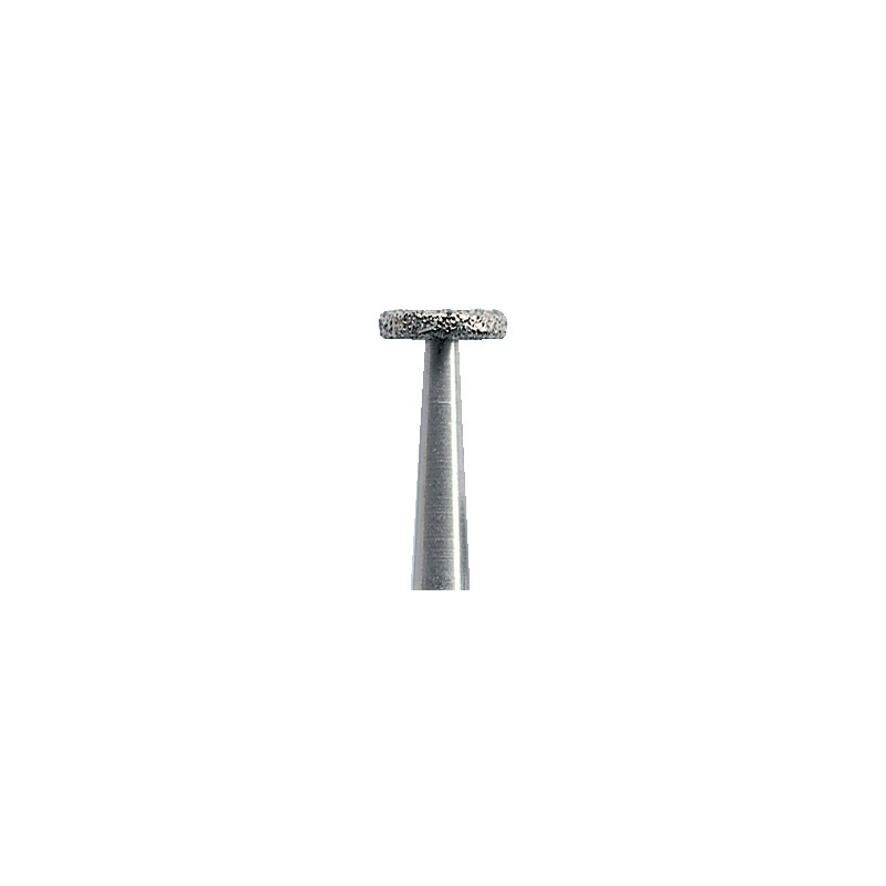Fraise rotative en forme de roue/disque pour turbine, utilisée par les podologues pour retirer la corne sur les pieds.