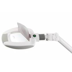 Lampe loupe professionnelle SF-1005 à LED lumière froide avec bras articulé et étau de fixation pour cabinet de podologie