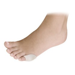 Protection en gel silicone souple Herbitas pour le 5ème métatarsien et le petit orteil, soulagement du Quintus Varus