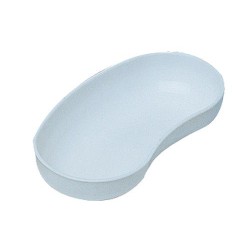 Haricot de soins blanc en plastique autoclavable, longueur 25 cm, pour cabinet de pédicurie-podologie