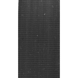 Rouleau de ruban auto-agrippant crochet noir, extra plat, adhésif, 25mm de large, vendu au mètre