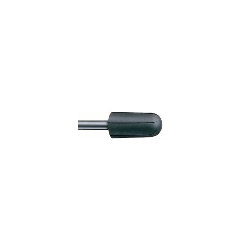 Porte-capuchon abrasif en caoutchouc avec axe de 6 mm pour touret ou micromoteur de façonnage, diamètre 20 mm