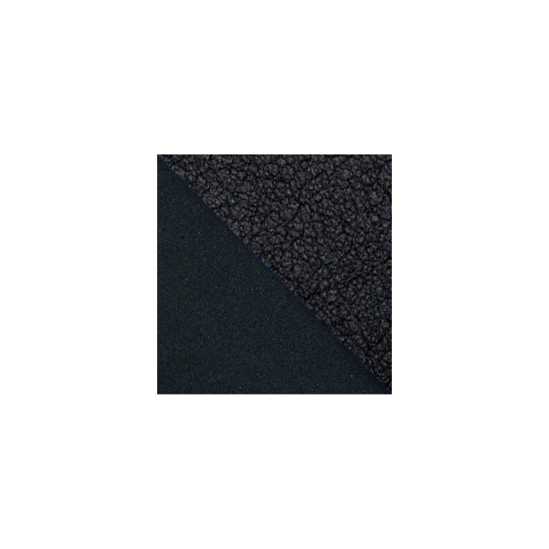 Plaque de Crispon Magic Noir 2 mm, mousse de confort avec recouvrement microfibre Magic noir pour semelles orthopédiques