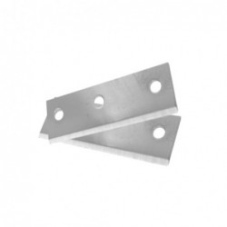 Paquet de 10 lames de rechange pour dispositif rotatif Omnicut, spécial abrasion des callosités et de la cornée