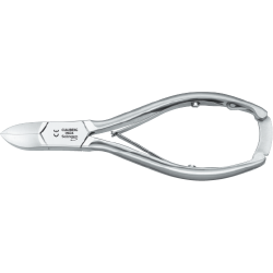 Pince à ongles artisanale Clauberg en acier inoxydable, fabrication allemande, longueur 13 cm
