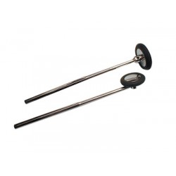Marteau à réflexes neurologique type Babinsky avec tête circulaire dévissable et manche pointu pour examen clinique