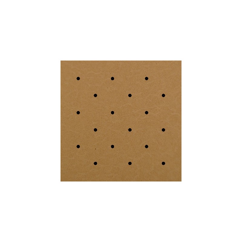 Plaque d'EVA Cellolight TOPY micro-perforé coloris taupe, épaisseur 2mm, pour recouvrement d'orthèses plantaires