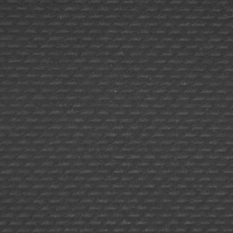 Rouleau de Cambrelle noire T120, tissu non-tissé de protection pour la finition des semelles orthopédiques en podologie