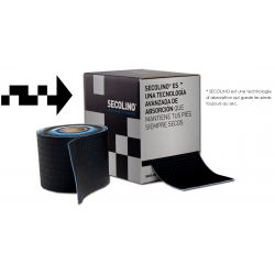 Rouleau de recouvrement SECOLINO pour semelles orthopédiques, technologie d'absorption d'humidité à 100%