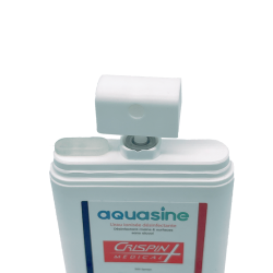 Spray désinfectant format carte Aquacard Aquasine 30ml, rechargeable, pour l'hygiène des mains et des petites surfaces