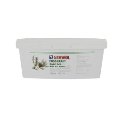 Bain de pieds Gehwol Fusskraft aux herbes et huiles essentielles pour ramollir les callosités et rafraîchir les pieds