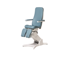 Fauteuil de soin podologique Bentlon Gold Rotate avec 3 moteurs électriques, rotation de la base et repose-jambes extensibles