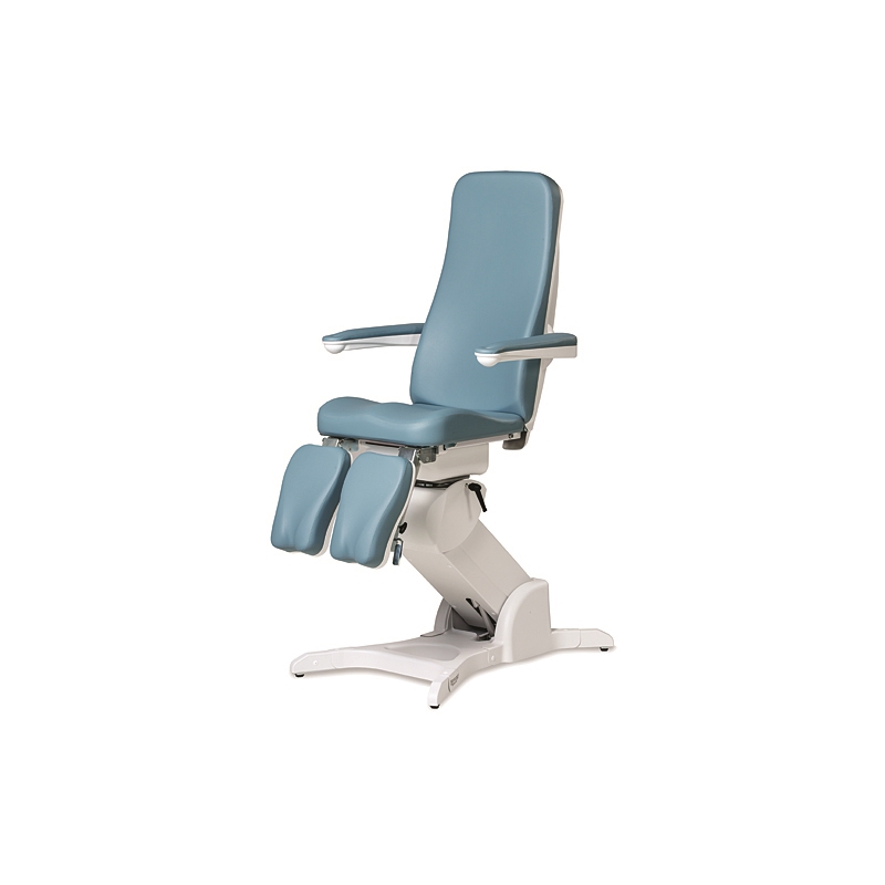 Fauteuil de soin podologique Bentlon Gold Rotate avec 3 moteurs électriques, rotation de la base et repose-jambes extensibles