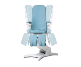 Fauteuil de soin podologique Bentlon Gold Rotate avec 3 moteurs électriques, rotation de la base et repose-jambes extensibles