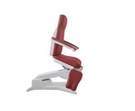 Fauteuil de soin podologique Bentlon Platinum avec colonne télescopique, supports de jambes 3D et accoudoirs escamotables