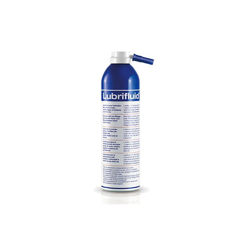 Spray Lubrifluid BIEN AIR pour l'entretien et la lubrification des turbines et pièces à main