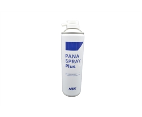 Bombe de lubrifiant PanaSpray Plus 500ml avec son embout conique pour l'entretien des pièces à main et turbines de podologie