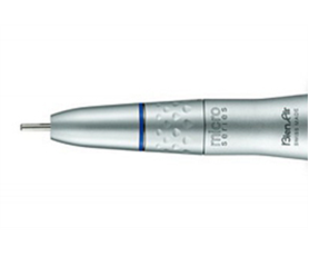 Pièce à main Bien-Air PM 1:1 Micro-Série courte pour micromoteur podologie, bague bleue, spray interne