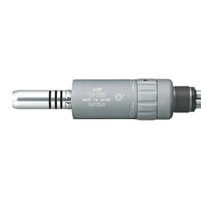 Micromoteur rotatif pneumatique IS-205 pour soins de pédicurie-podologie, vitesse 22500 tr/min avec spray intégré
