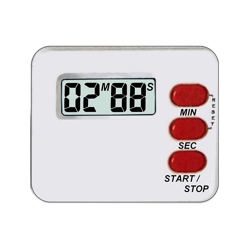 Minuteur digital avec grand écran pour le contrôle du temps de chauffe et de séchage en atelier de podologie