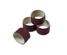Lot de 5 manchons abrasifs de finition, largeur 30mm et diamètre 45mm, grain très fin 240 pour ponçage de précision