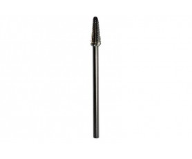 Fraise rotative en acier de Ø 4.5 mm pour utilisation avec micromoteur podologique, pour ongles et orthoplastie.