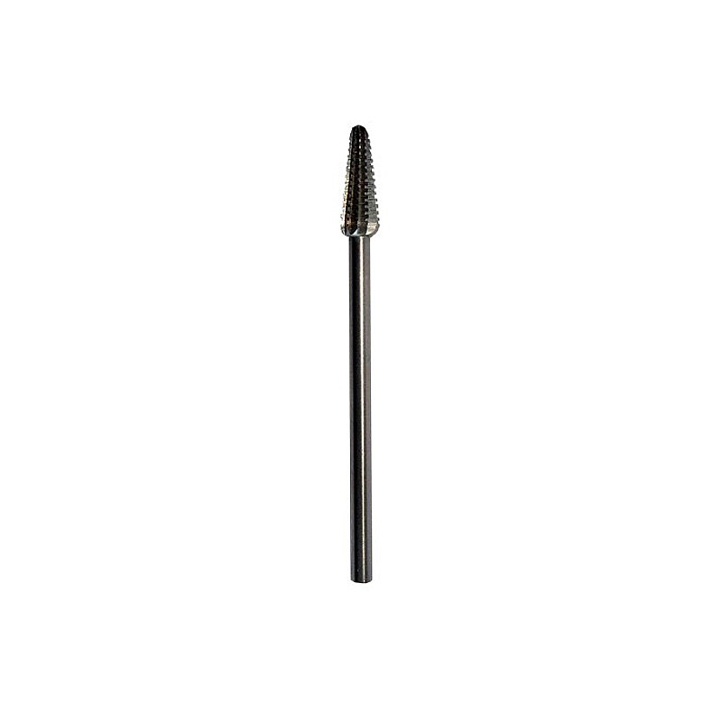 Fraise rotative en acier de Ø 4.5 mm pour utilisation avec micromoteur podologique, pour ongles et orthoplastie.