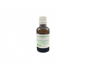 Flacon d'huile silicone 50 ml, additif utilisé pour moduler la dureté des silicones en orthoplastie