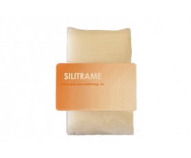 Rouleau de trame gaze de 1 mètre pour le renforcement structurel des orthèses en silicone fluide en podologie