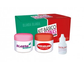 Pack découverte silicones Herbitas pour orthoplasties comprenant les pots de Podiabland et Blanda-Blanda avec catalyseur Réaktol