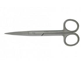 Ciseaux médicaux pointus droits de 14 cm en acier inoxydable, instruments de précision pour soins et chirurgie