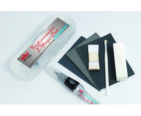 Kit complet d'entretien pour pinces et instruments de pédicurie et podologie (lubrification et nettoyage)