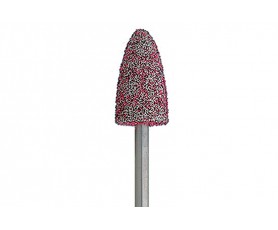 Fraise Rubis (diam. 8.5) pour pièce à main (PM) utilisée en pédicurie pour la finition des ongles et callosités